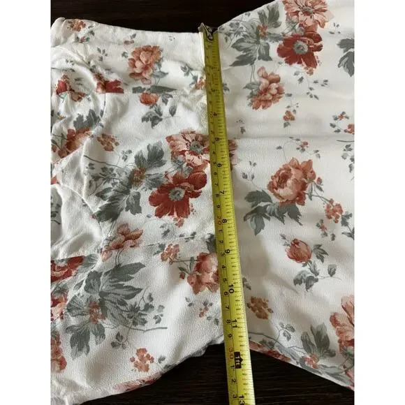 Reformation Dainty Dress XS Georgette Romantic Corset Floral - Picture 6 of 12